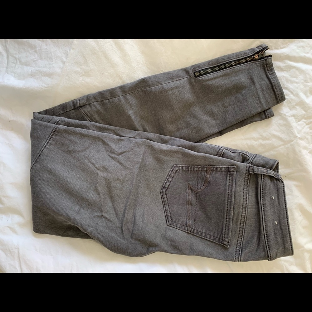 AE Jeggings with Functioning Zipper
